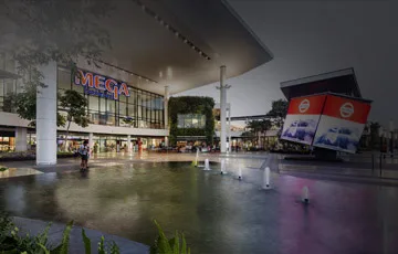 ศูนย์การค้าเมกาบางนา ใกล้ The Impress สุวรรณภูมิ